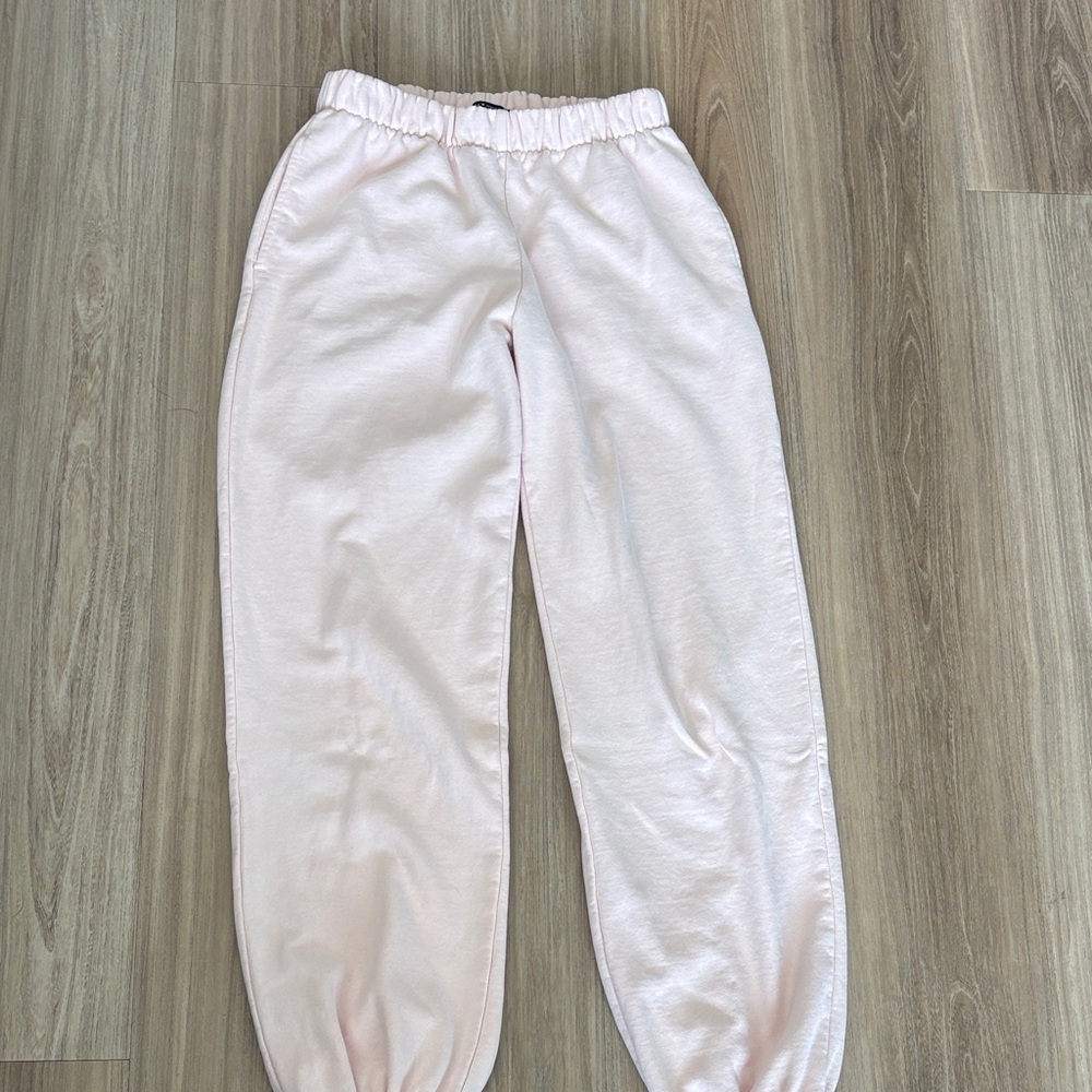 Brandy Melville Light Pink Sweat Pants
